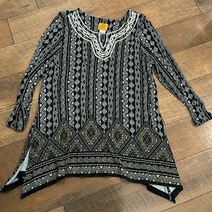 Geometric Pattern Tunic